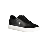 Calvin Klein Black Leather Men Sneaker